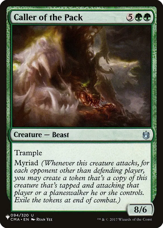 Caller of the Pack [The List]