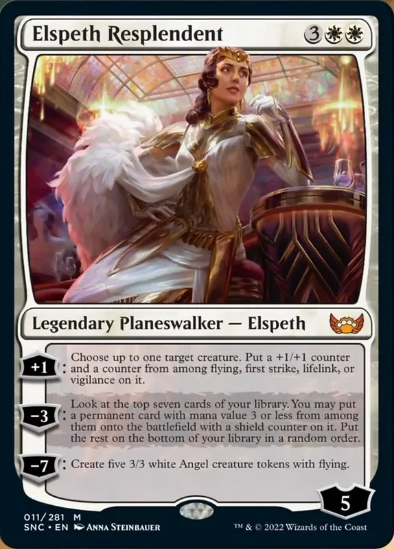 Elspeth Resplendent [Streets of New Capenna] - Japones