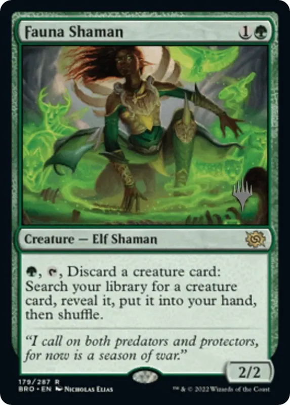 Fauna Shaman (Promo Pack) - Español [The Brothers' War Promos]