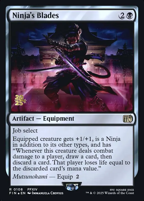 Ninja's Blades [Final Fantasy Promos]