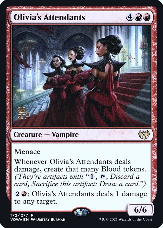 Olivia's Attendants [Innistrad: Crimson Vow Promos]