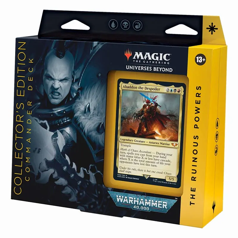 MTG Warhammer 40,000 Commander Deck 1 – Collectors – The Ruinous Powers