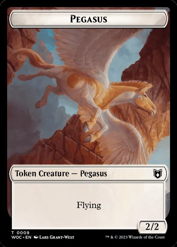 Pegasus [Wilds of Eldraine Commander Tokens]