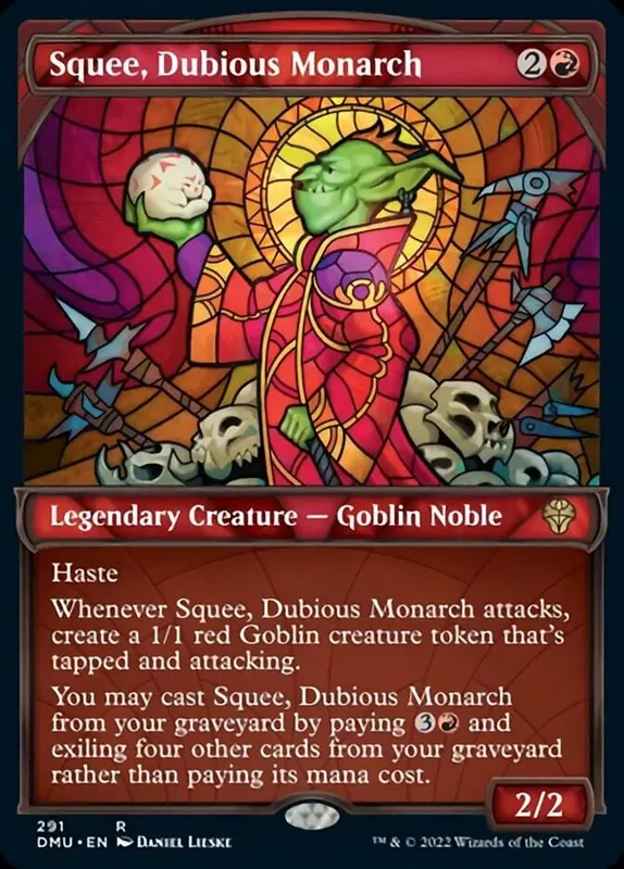 Squee, Dubious Monarch (Showcase) - Español [Dominaria United]