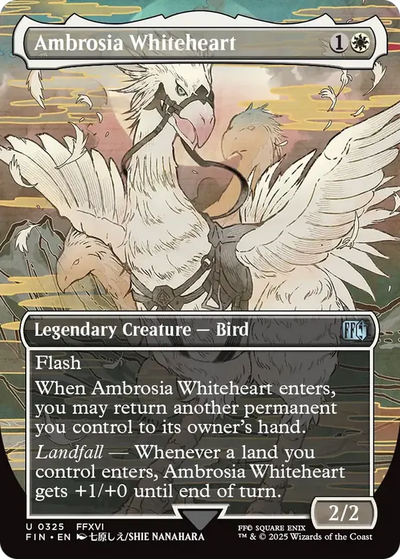Ambrosia Whiteheart (Borderless) [FINAL FANTASY]
