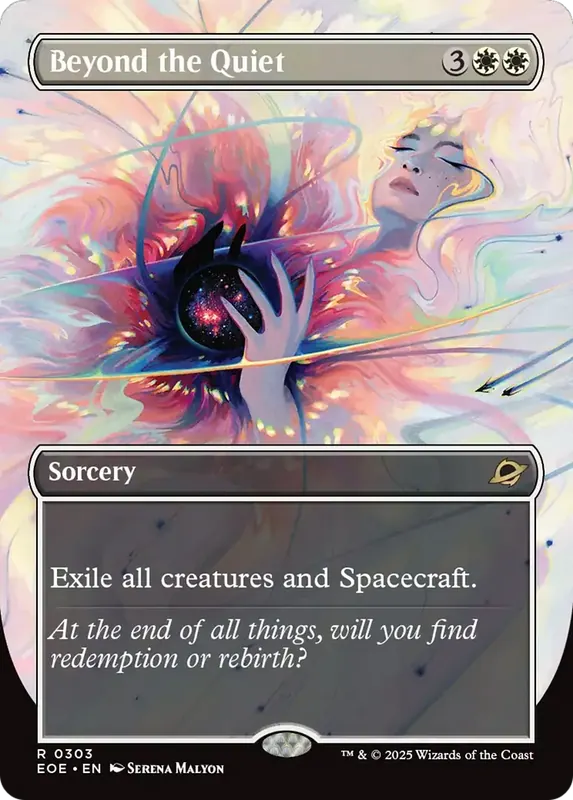 Beyond the Quiet (Borderless) [Edge of Eternities]