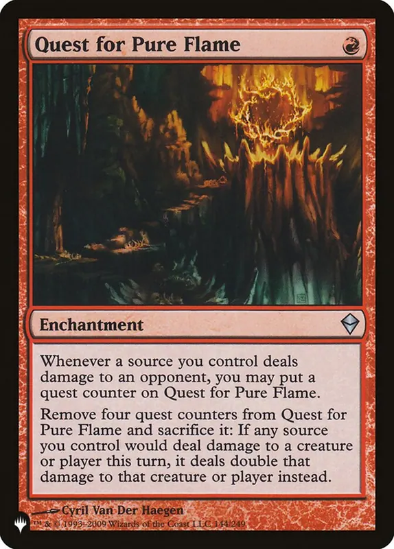 Quest for Pure Flame [The List]