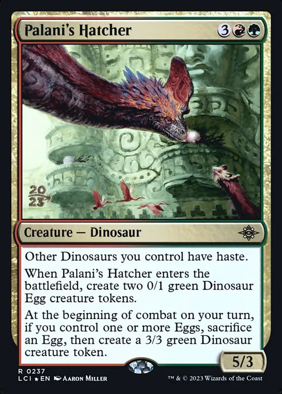Palani's Hatcher [The Lost Caverns of Ixalan Promos]
