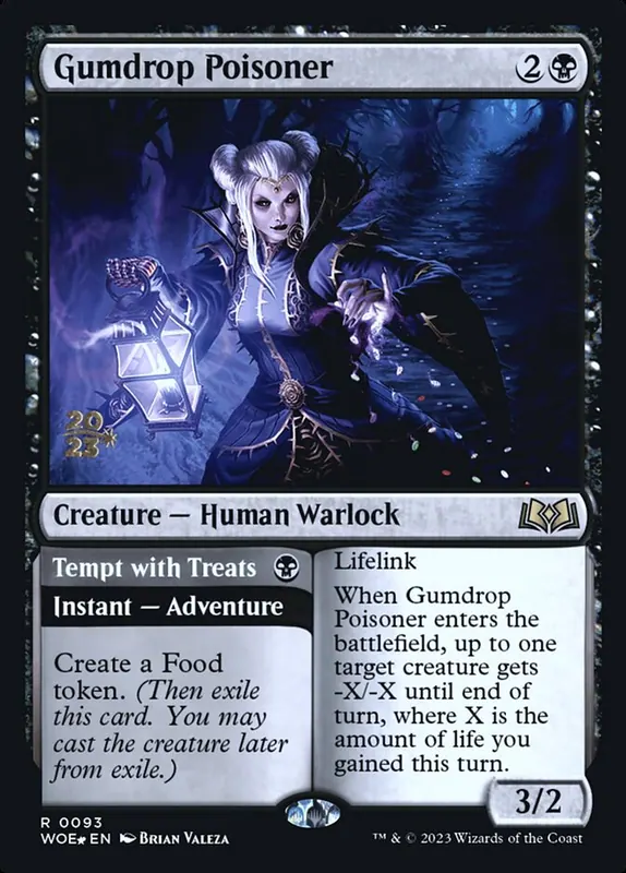 Gumdrop Poisoner // Tempt with Treats [Wilds of Eldraine Promos]