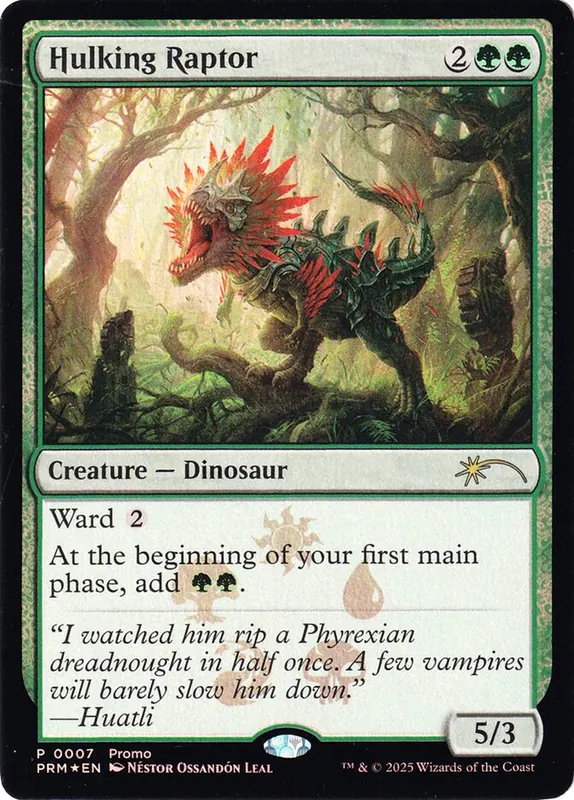 Hulking Raptor [Media and Collaboration Promos]