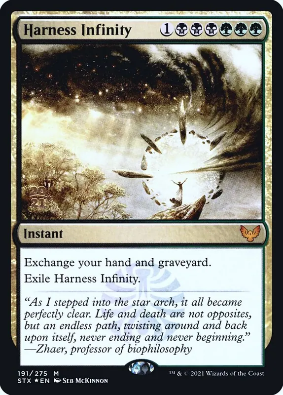 Harness Infinity [Strixhaven: School of Mages Promos]