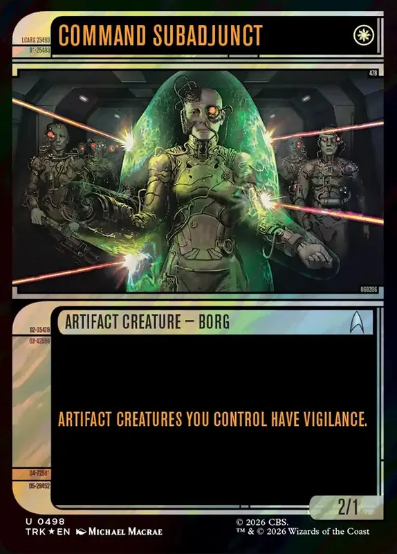 Command Subadjunct [Star Trek]