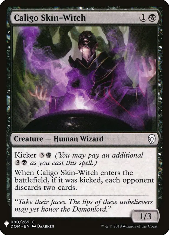 Caligo Skin-Witch [The List]