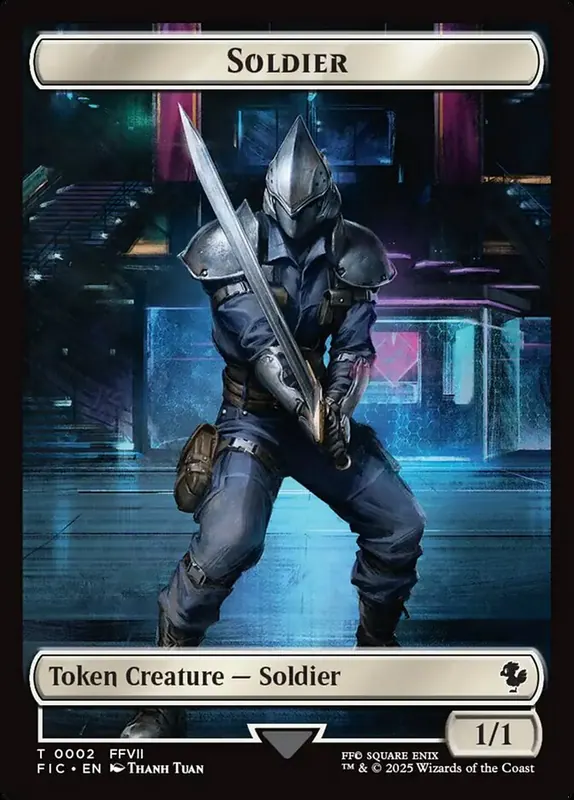 Soldier [Final Fantasy Commander Tokens]