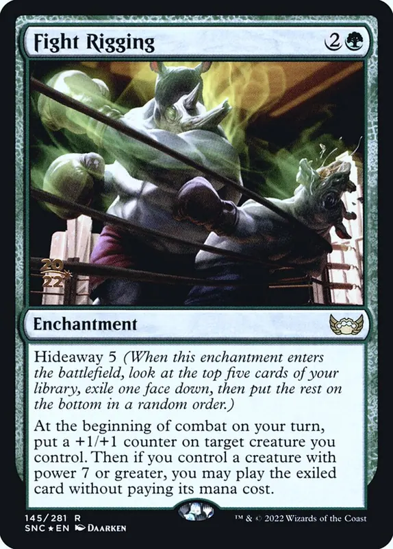 Fight Rigging [Streets of New Capenna Promos]