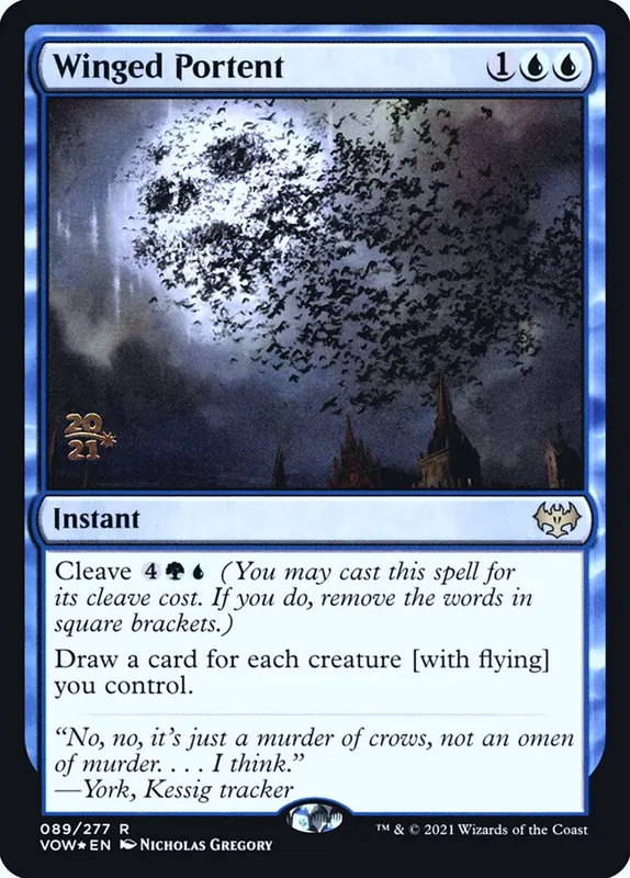 Winged Portent [Innistrad: Crimson Vow Promos]