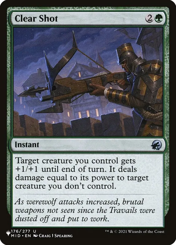 Clear Shot [The List]
