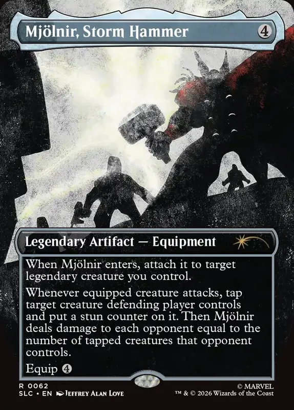 Mjölnir, Storm Hammer [Secret Lair Countdown]