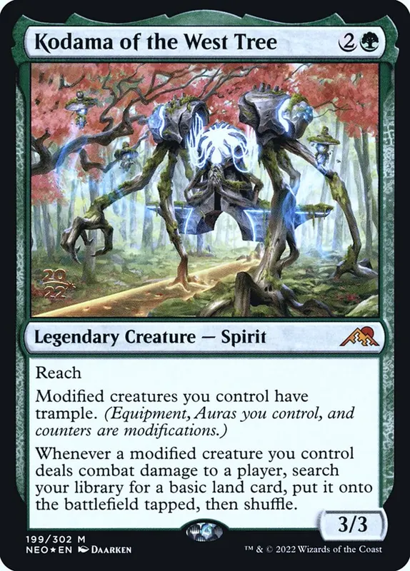 Kodama of the West Tree [Kamigawa: Neon Dynasty Promos]