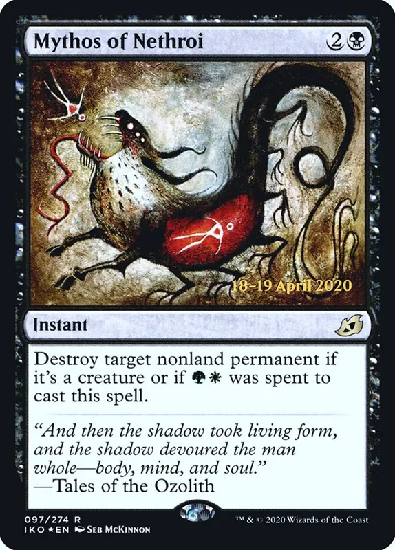 Mythos of Nethroi [Ikoria: Lair of Behemoths Promos]