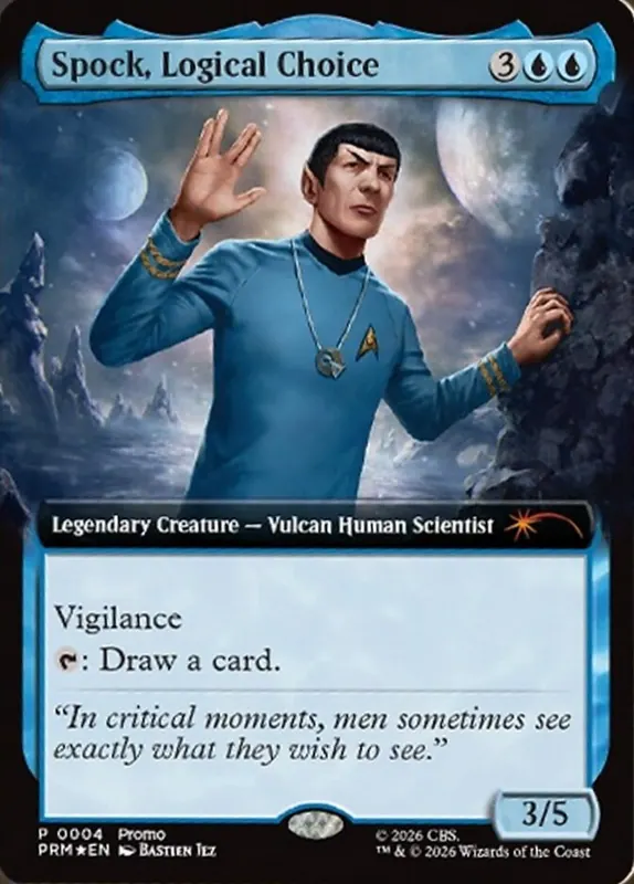 Spock, Logical Choice [Media and Collaboration Promos]