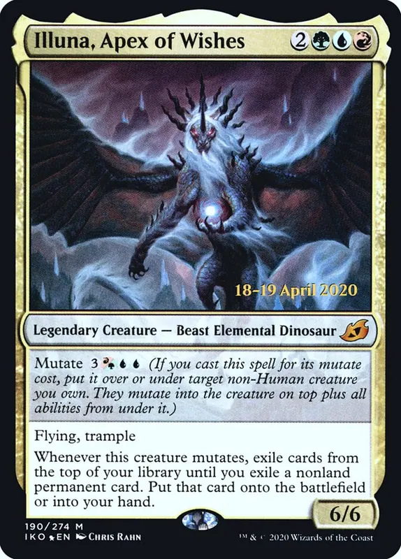 Illuna, Apex of Wishes [Ikoria: Lair of Behemoths Promos]