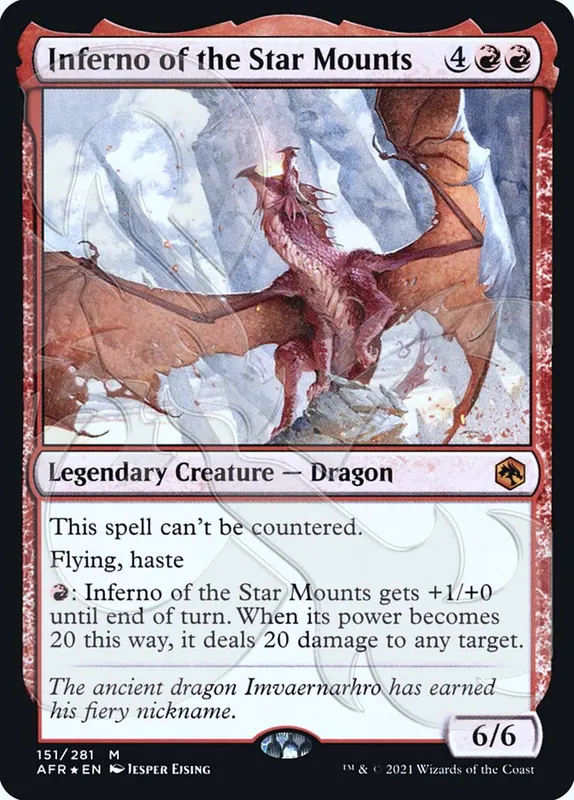 Inferno of the Star Mounts [Adventures in the Forgotten Realms Promos]