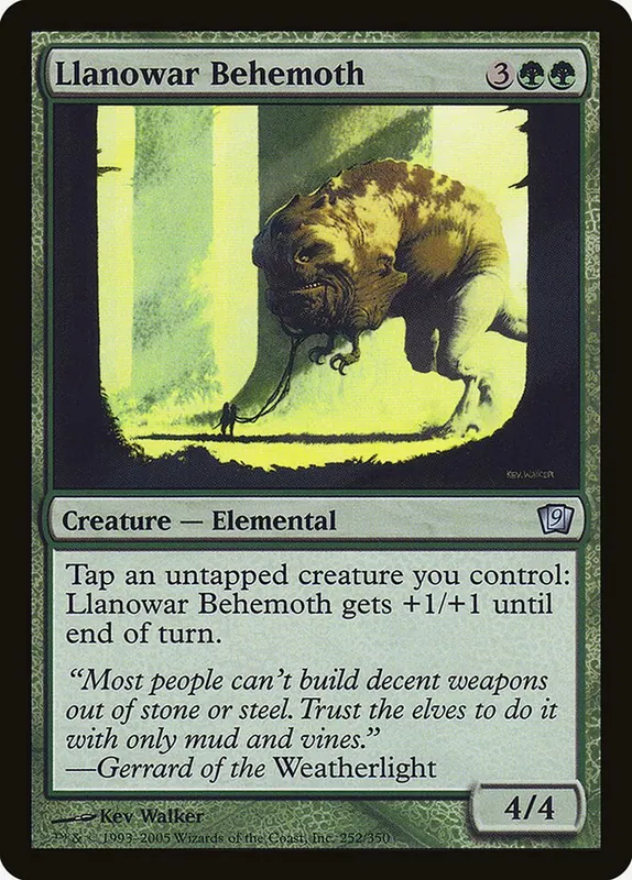 Llanowar Behemoth [Ninth Edition]