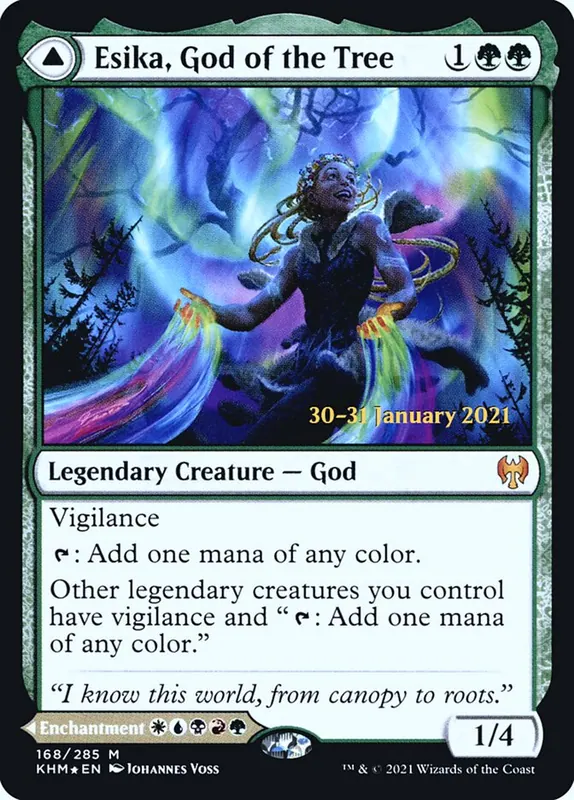 Esika, God of the Tree // The Prismatic Bridge [Kaldheim Promos]
