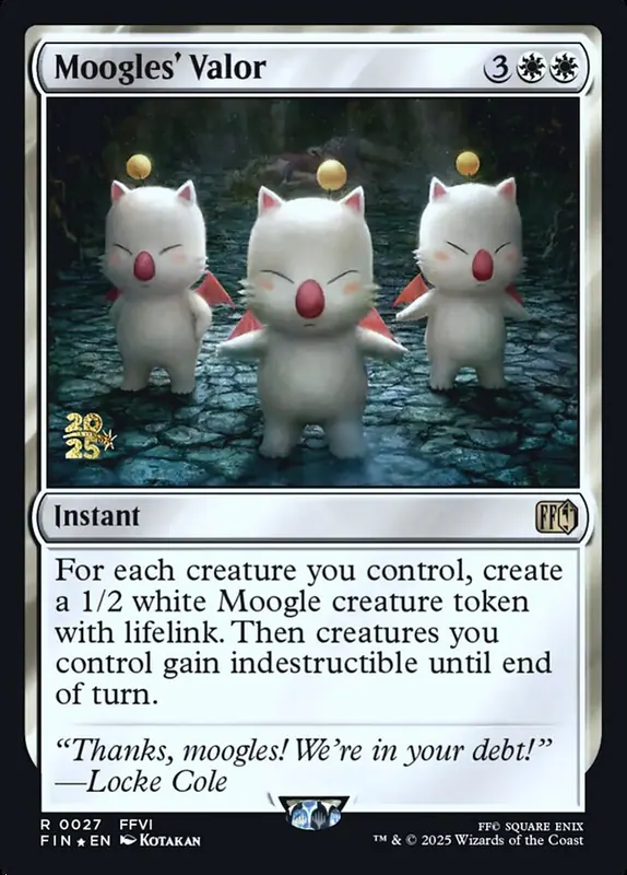 Moogles' Valor [Final Fantasy Promos]