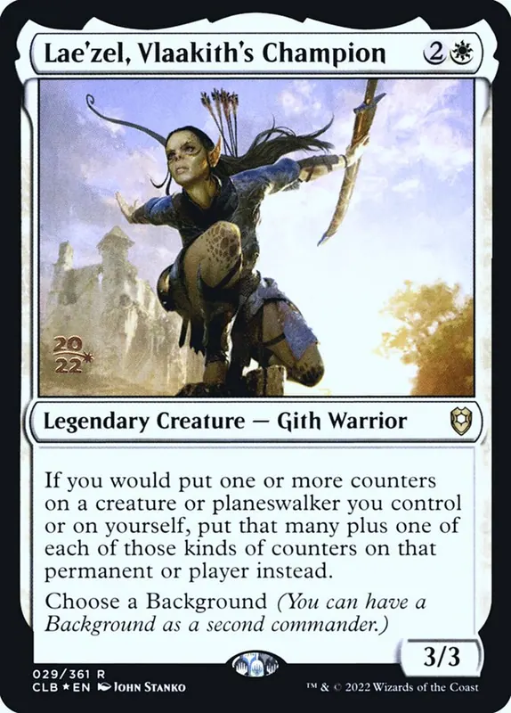 Lae'zel, Vlaakith's Champion [Battle for Baldur's Gate Promos]