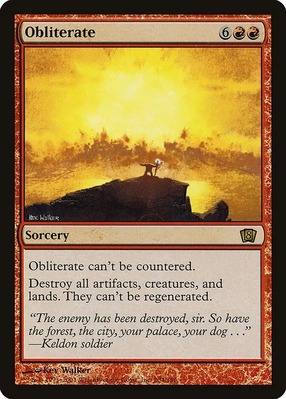 Obliterate [Eighth Edition]