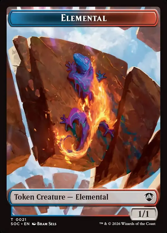 Elemental [Secrets of Strixhaven Commander Tokens]