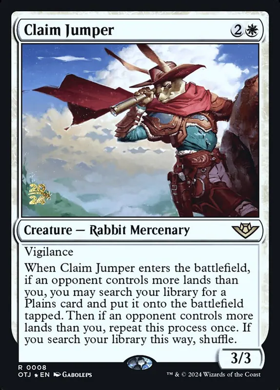 Claim Jumper [Outlaws of Thunder Junction Promos]