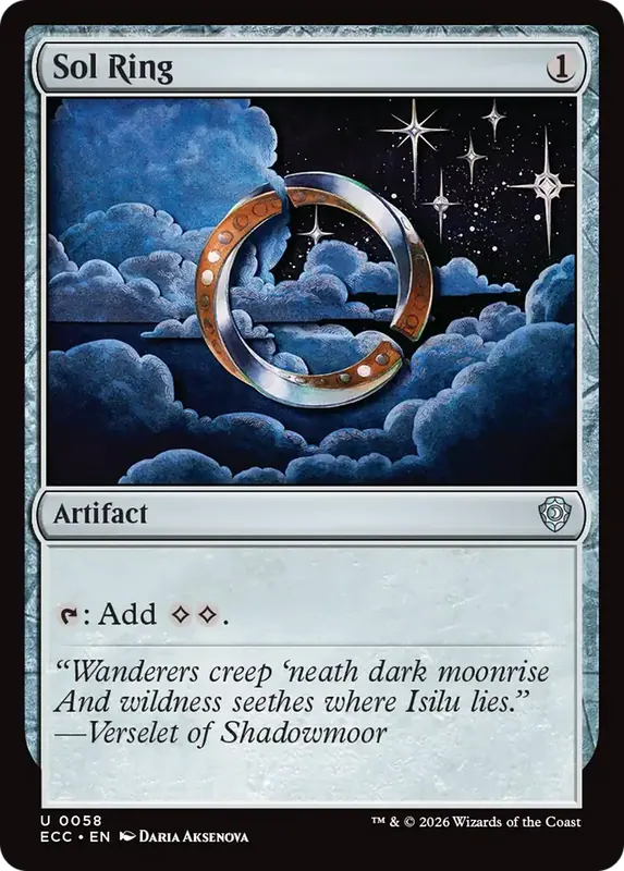 Sol Ring (0058) [Lorwyn Eclipsed Commander]