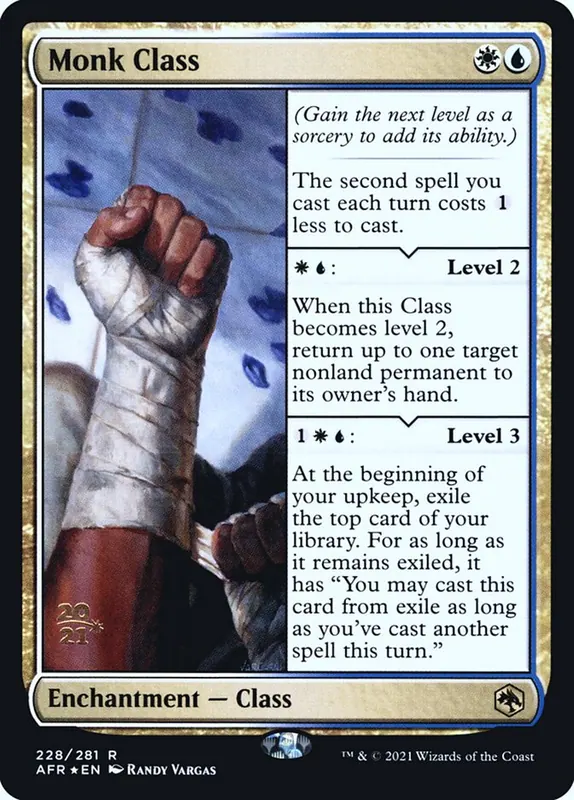 Monk Class [Adventures in the Forgotten Realms Promos]