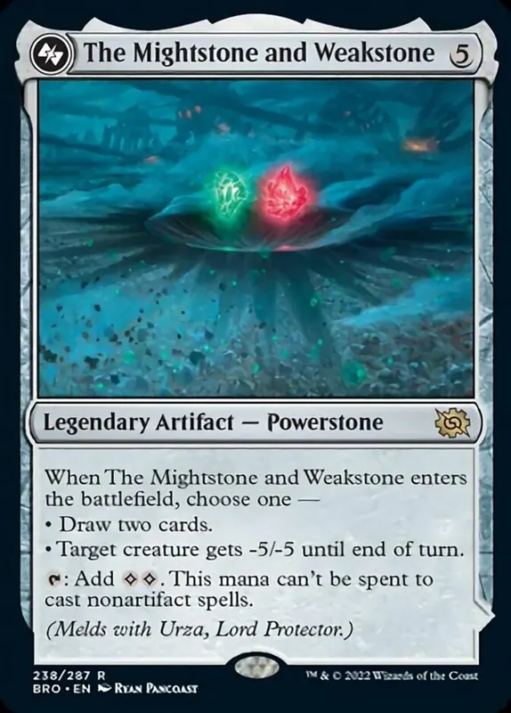 The Mightstone and Weakstone [The Brothers' War] - Español