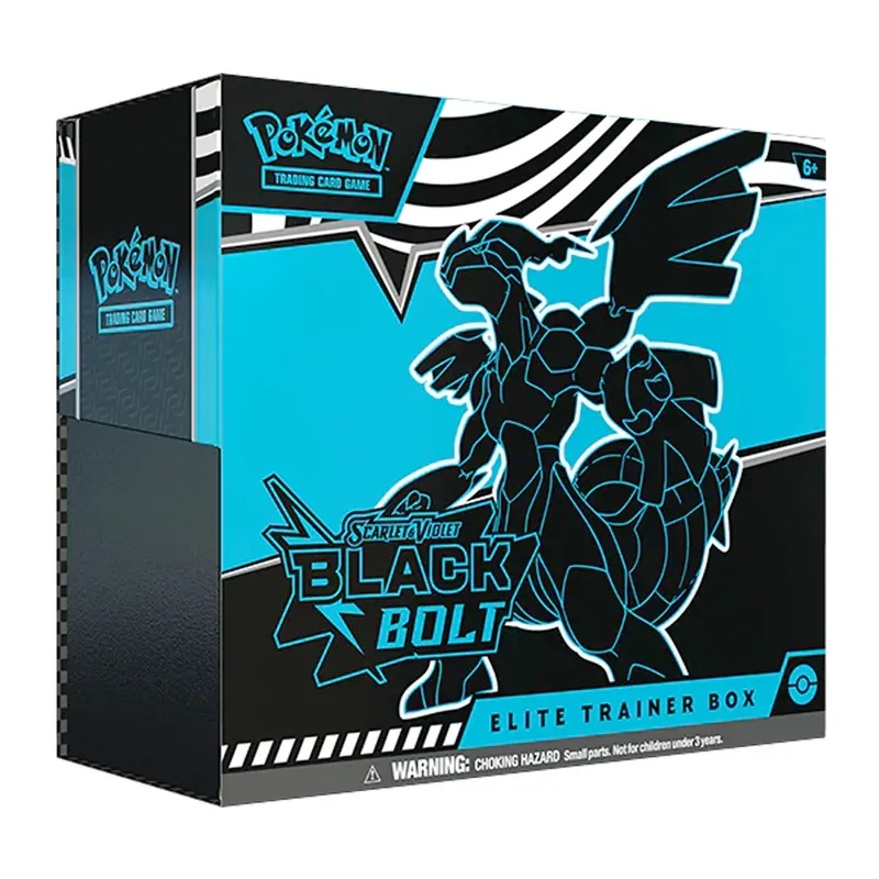 Pokémon - Elite Trainer Box - Black Bolt - Ingles & Español