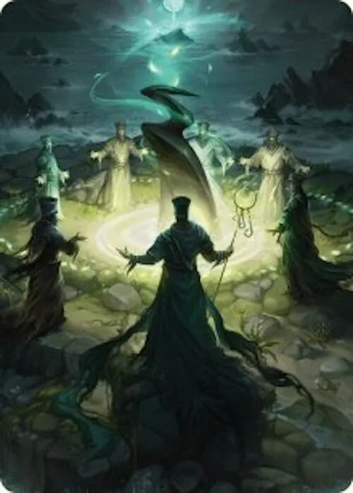 Cryptolith Rite Art Card [Innistrad Remastered Art Series]