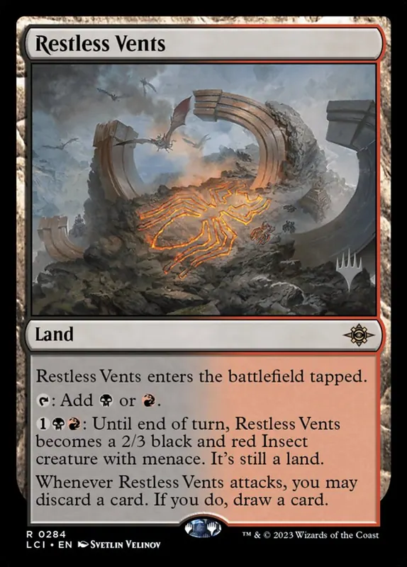 Restless Vents [The Lost Caverns of Ixalan Promos]