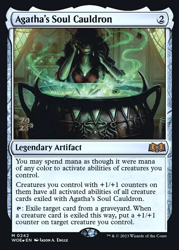 Agatha's Soul Cauldron [Wilds of Eldraine Promos]