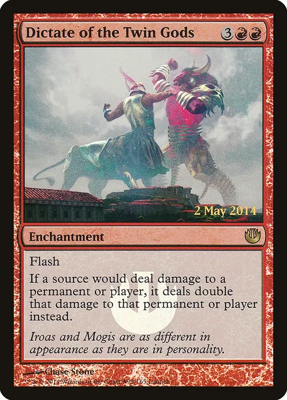 Dictate of the Twin Gods (Launch) [Journey into Nyx Promos] - Español