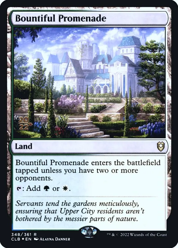 Bountiful Promenade [Battle for Baldur's Gate Promos]