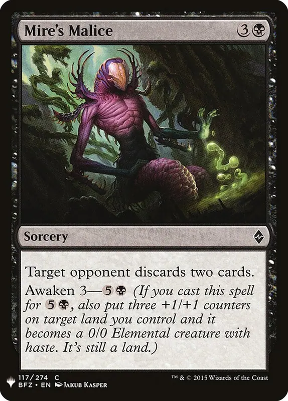 Mire's Malice [The List]