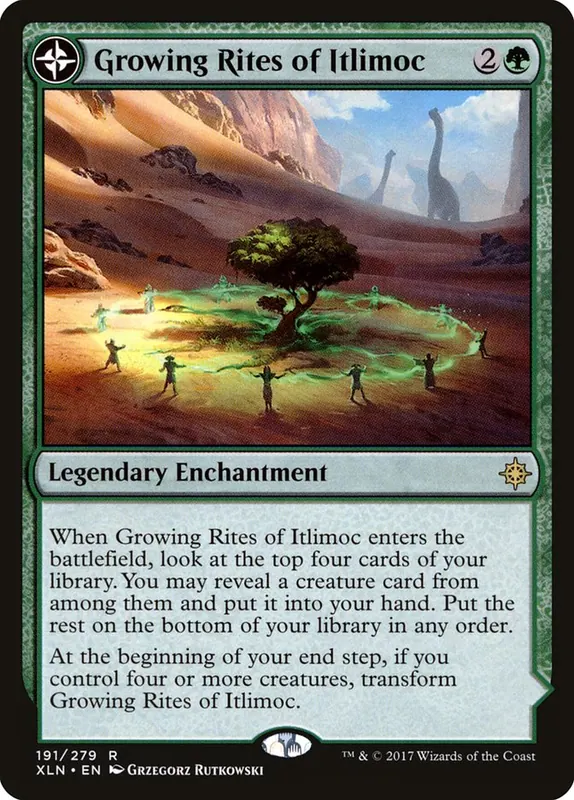 Growing Rites of Itlimoc // Itlimoc, Cradle of the Sun [Ixalan] - Español