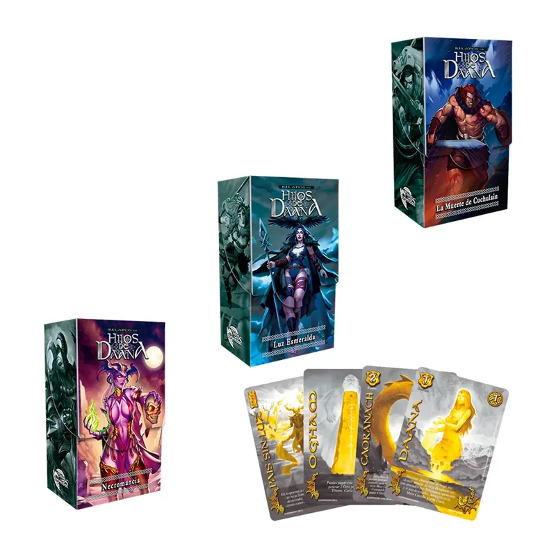 Mitos y Leyendas - Promo x 3 Kits Distintos - Mas 2 Cartas Secretas - Relatos De Hijos De Daana (Preventa)
