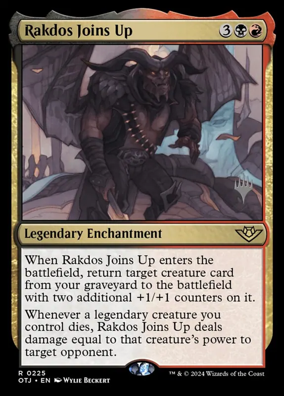 Rakdos Joins Up [Outlaws of Thunder Junction Promos]