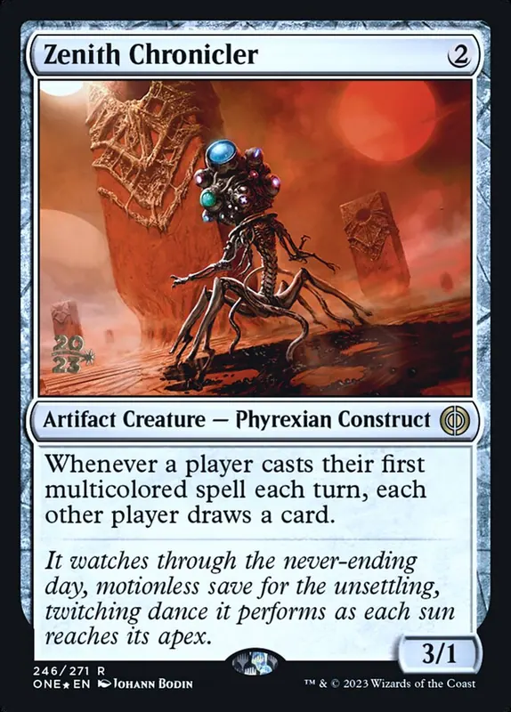 Zenith Chronicler [Phyrexia: All Will Be One Promos]
