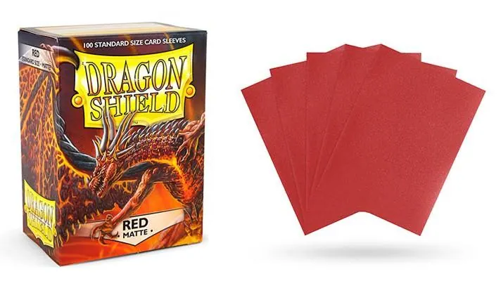 DRAGONSHIELD RED MATTE