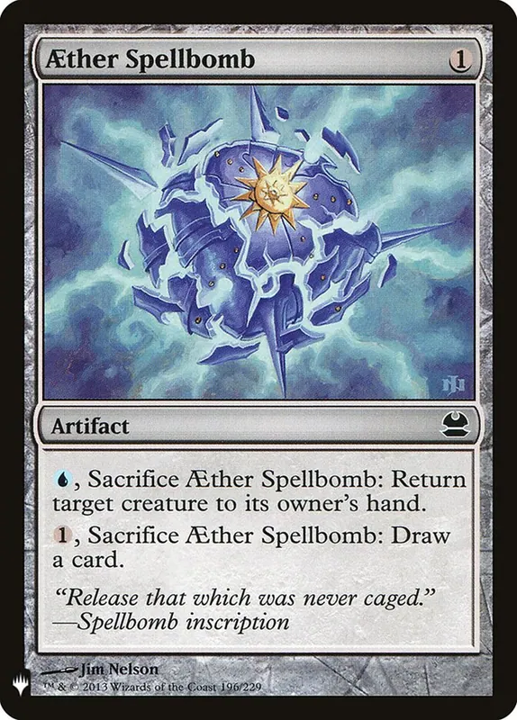 Aether Spellbomb [The List]